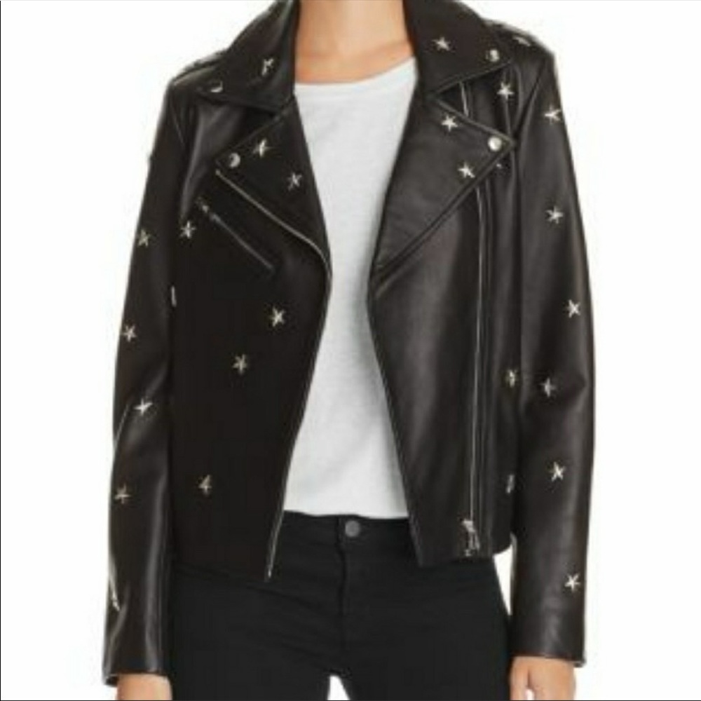 Sunset + Spring leather jacket